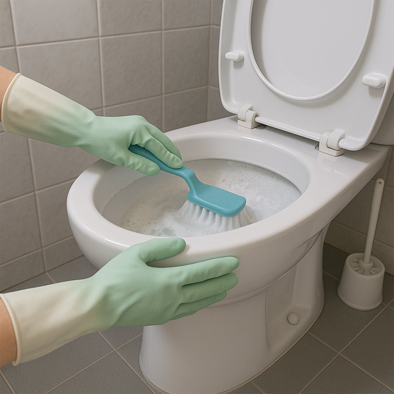 Latex Household Gloves (2 Pair / Mix Color) Latex Household Gloves (2 Pair / Mix Color)